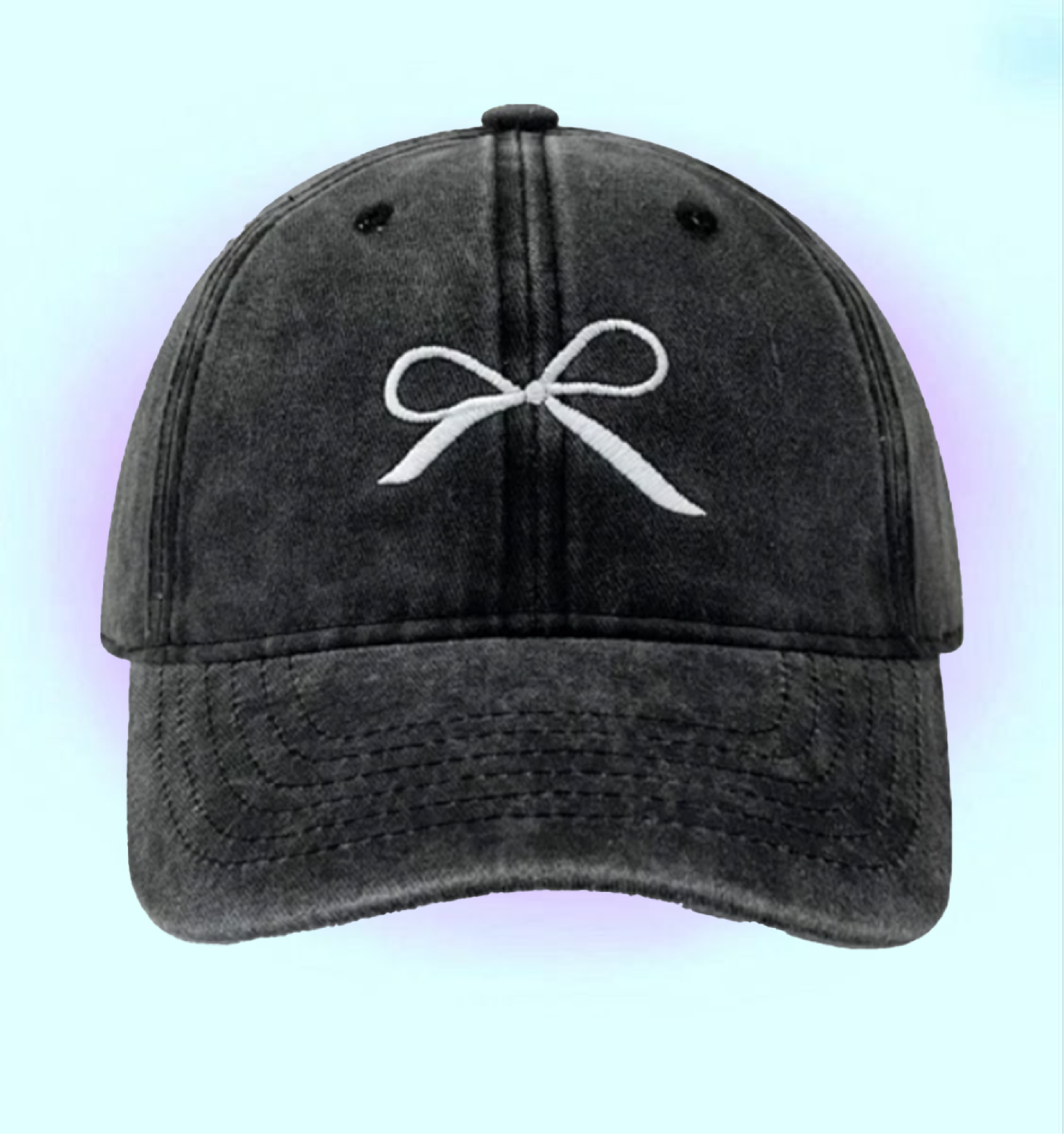 coquette bow hat