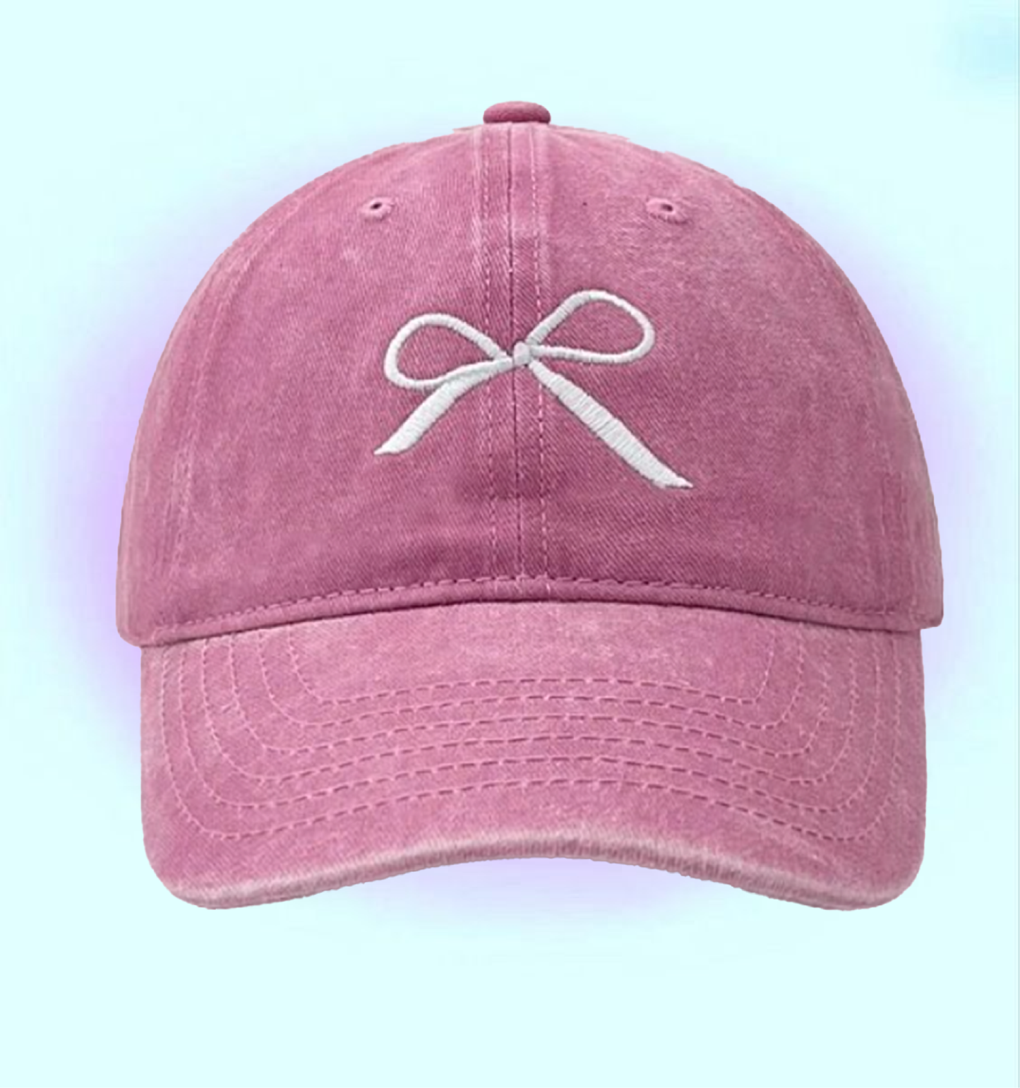 coquette bow hat