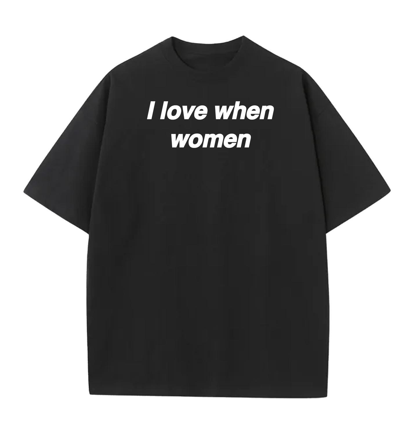 I love when women