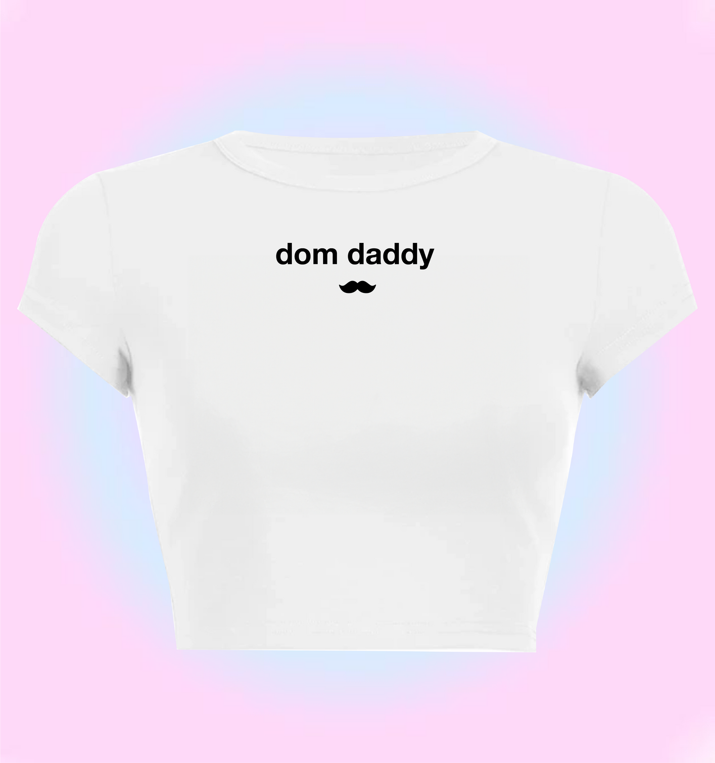 "dom daddy" Dom Dolla cropped y2k baby tee