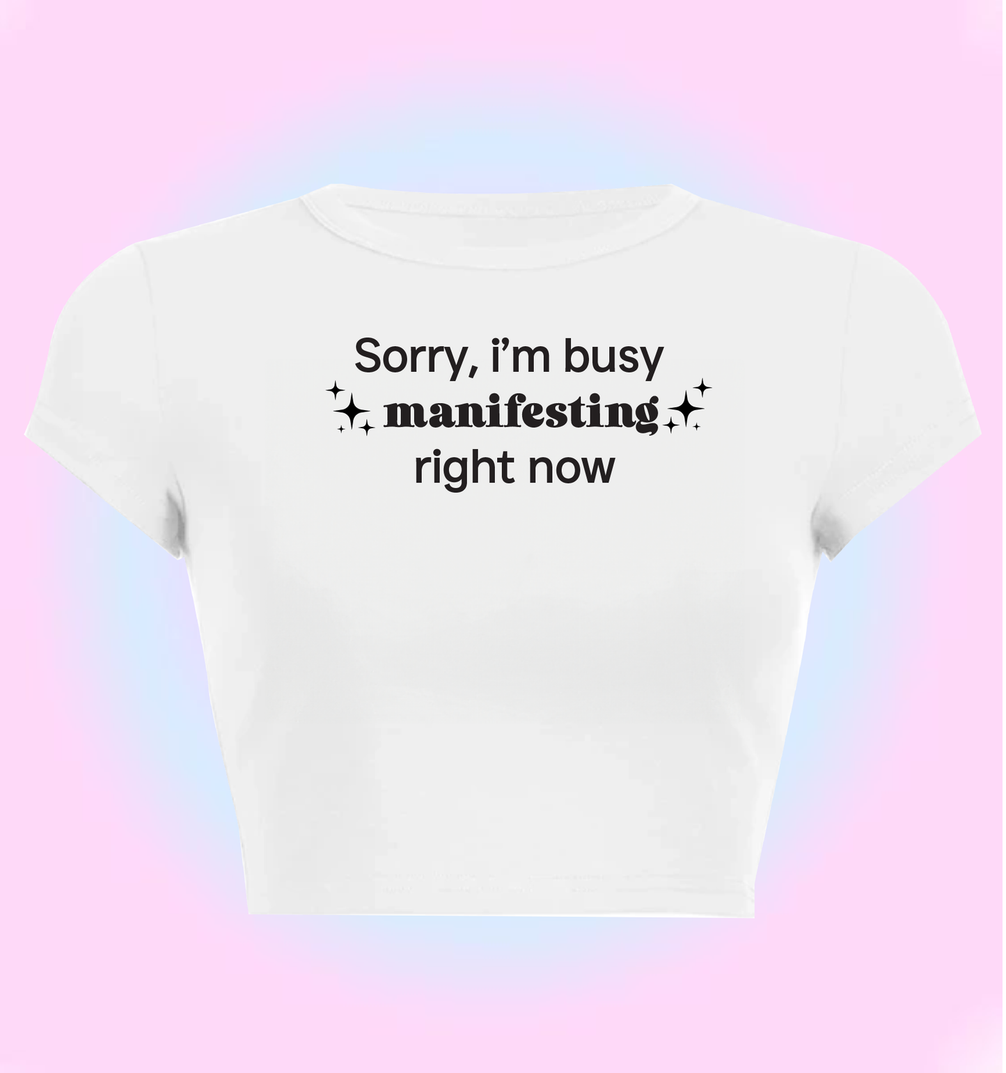 Sorry manifesting right now