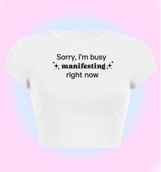 Sorry manifesting right now