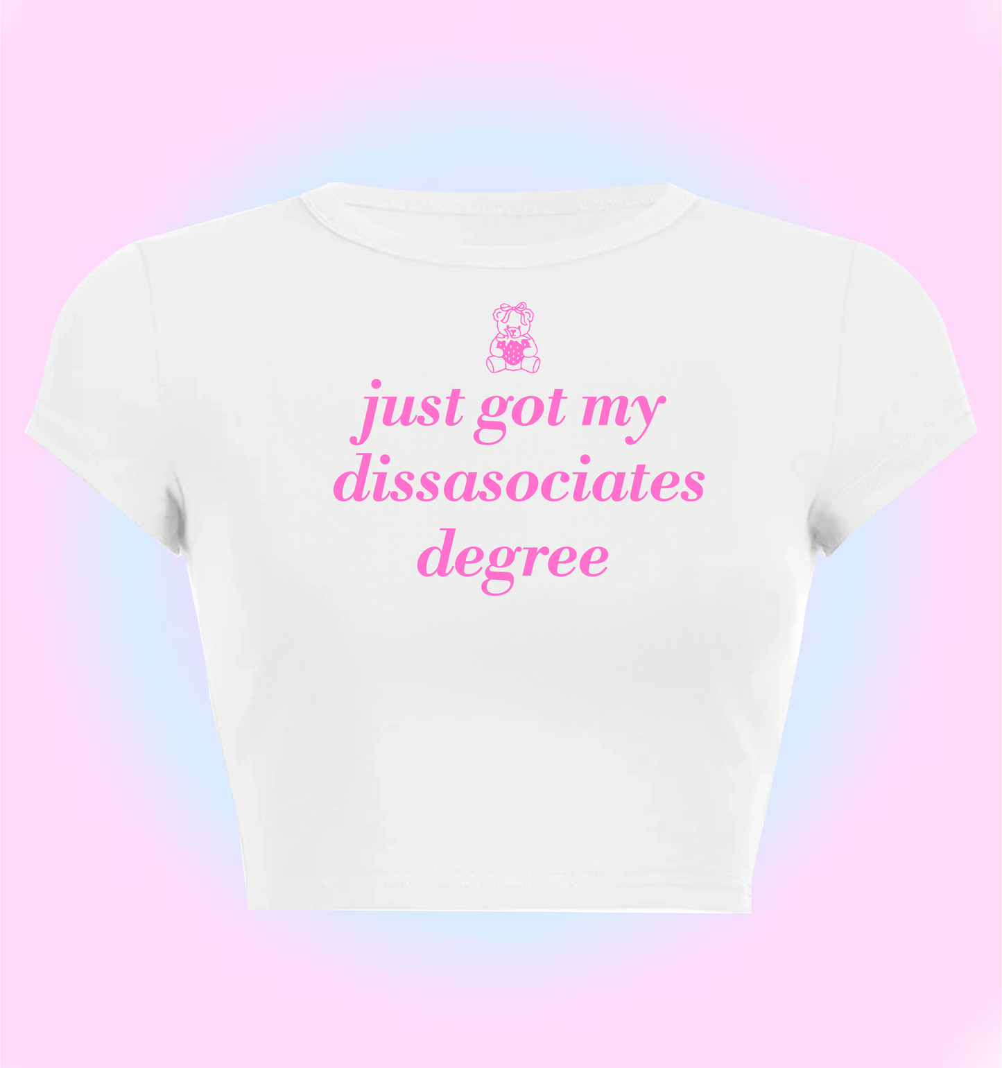 just got my dissasociates degree