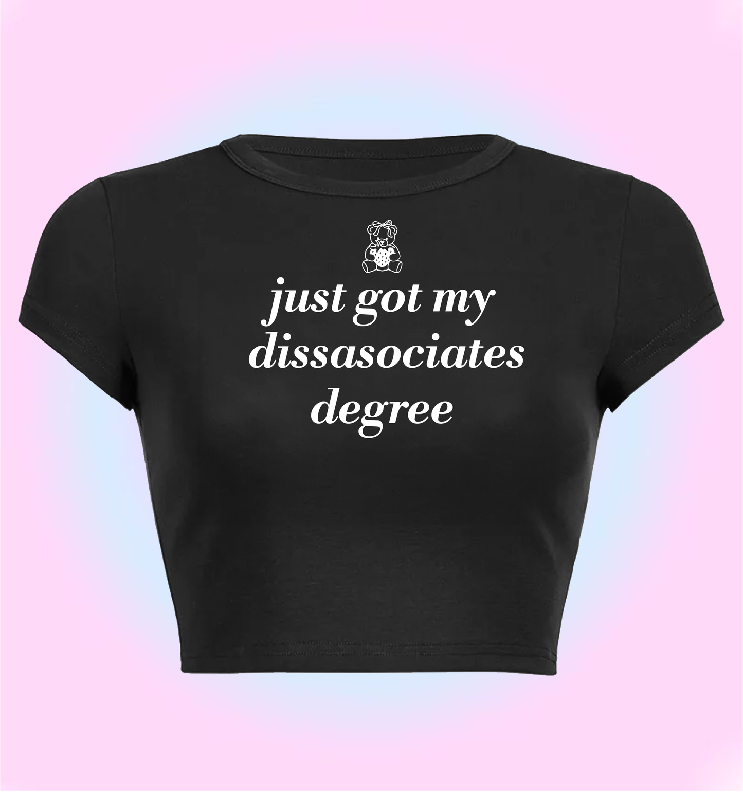just got my dissasociates degree