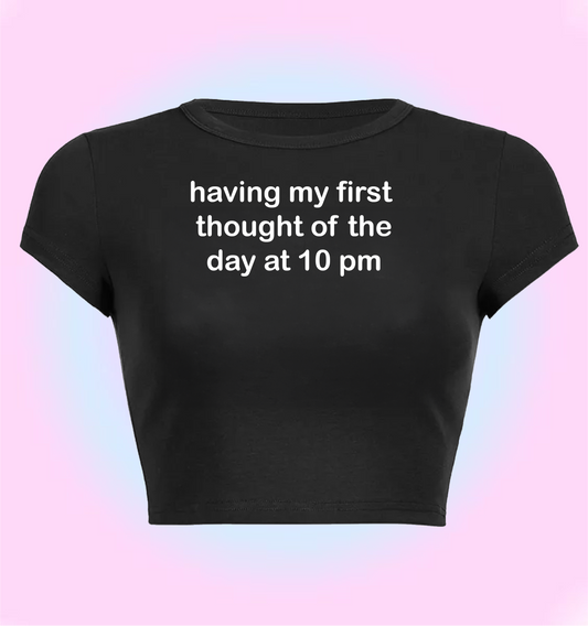 first thought of the day